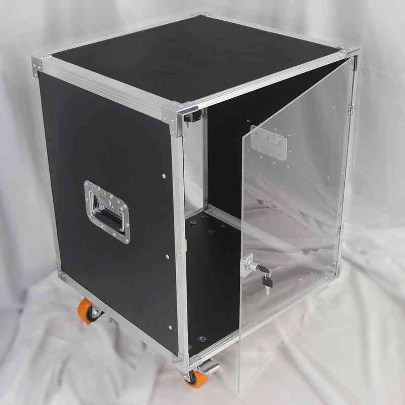 简易12u机柜航空箱订做16U功放机箱6u调音台航空柜8u舞台音响箱柜