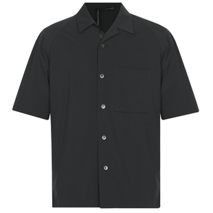 【solotex超轻】CARSYDA男夏新款高级古巴领短袖休闲衬衫