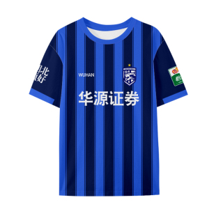 2026武汉三镇队服球员版同款足球衣服速干短袖t恤衫男女球迷半袖