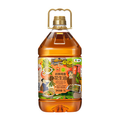 中粮初萃压榨纯香花生油