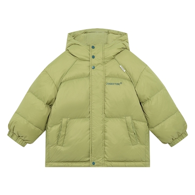 左西女童羽绒服冬装面包服