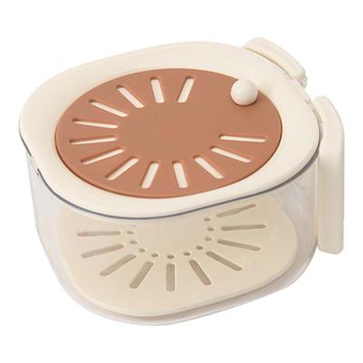 新款多功能沥水篮厨房专用水槽洗菜盆 食品级双层沥水篮客厅水果