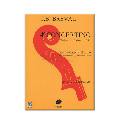 布雷瓦尔大提琴第四协奏曲C大调