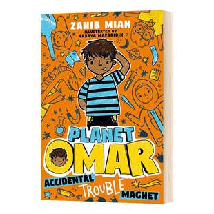 奥马尔星球1 意外的麻烦 英文原版 Planet Omar Accidental Trouble Magnet 英文版 Zanib Mian 进口英语原版书籍