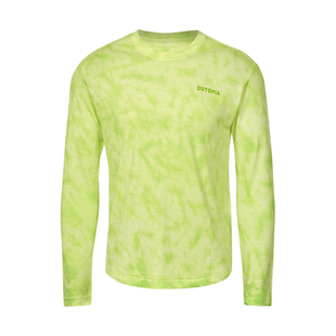 Earth 爱地球羊毛美利奴天丝扎染运动休闲长袖 |Outopia