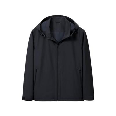 【轻薄透气】金利来秋冬新款男士户外防水防风休闲行政夹克外套男