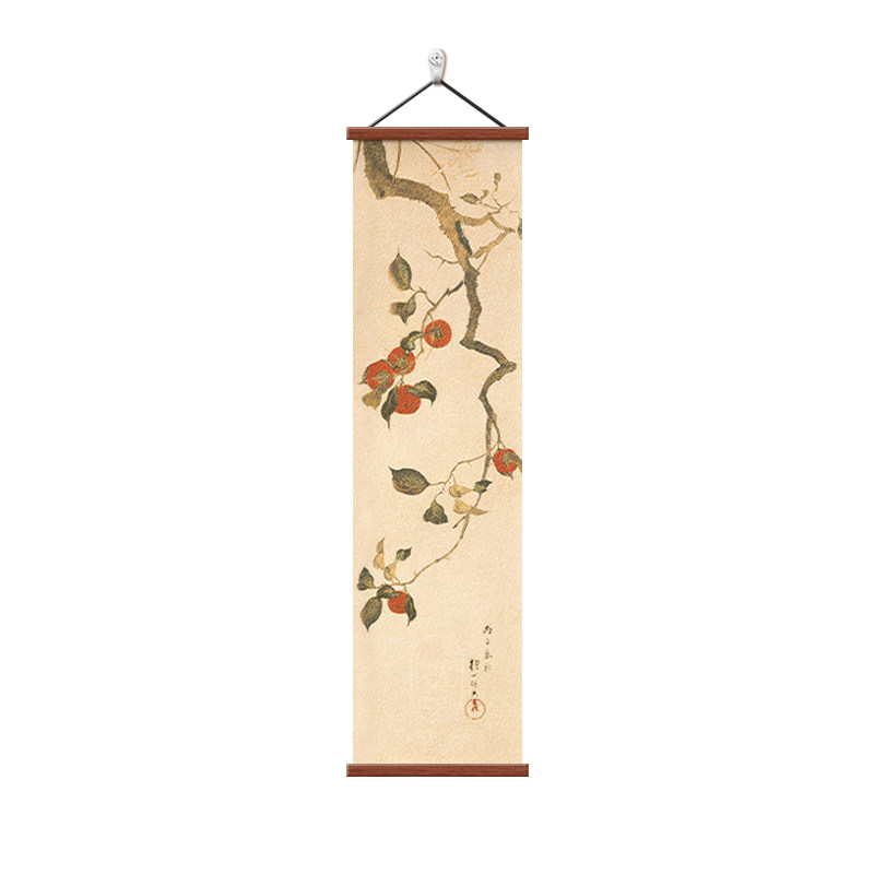柿柿如意法式中古风装饰画玄关画
