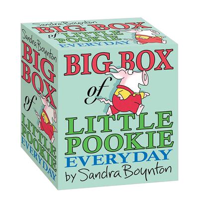 【预售】小布奇： 日常（盒装）英文儿童故事进口原版外版书纸板书3-6周岁Big Box of Little Pookie Everyday (Boxed Set)BOYNT
