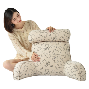 床头软卧室靠背垫床上靠枕护颈靠垫抱枕宿舍学生沙发护腰枕头喂奶