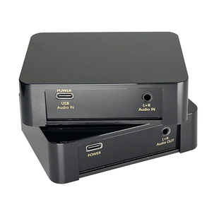 高保真UHF无线音频发射接收器立体声传输电脑USB到调音台功放3.5M