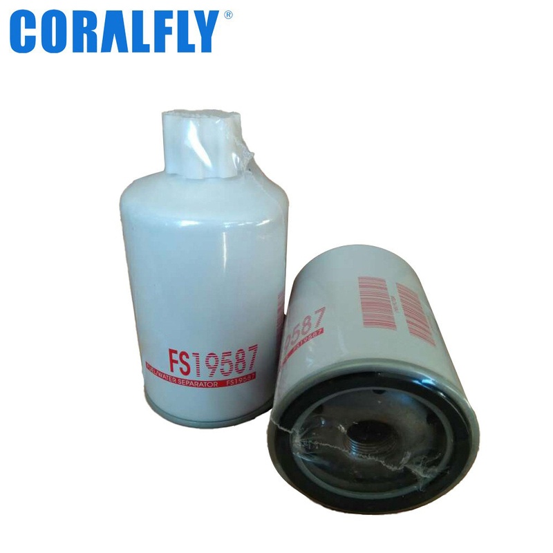 CORALFLY柴油滤芯FS19587燃油滤清器过滤器发电机于使用多型号