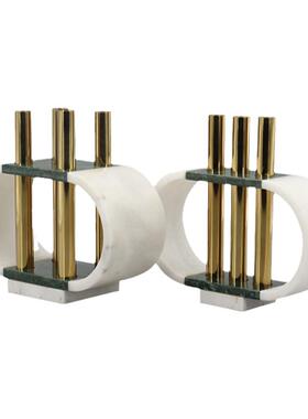 大理石会所轻奢风别墅软装饰摆件