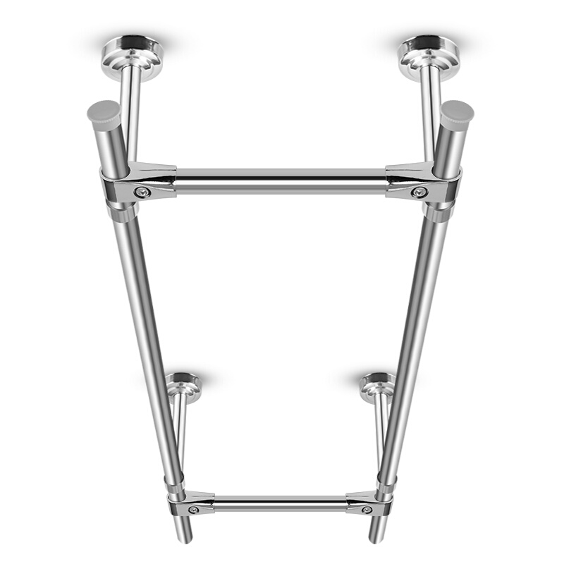 吊顶晾衣架吊挂吊座伸缩室外墙上隐藏防滑室内稳固防风加粗不锈钢