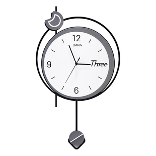 网红钟表挂钟客厅简约现代家用时尚时钟表大气静音2022新款石英钟