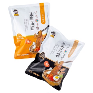 李秀山东北朝鲜冷面正宗延边大冷面延吉荞麦小麦凉面调料汤料速食