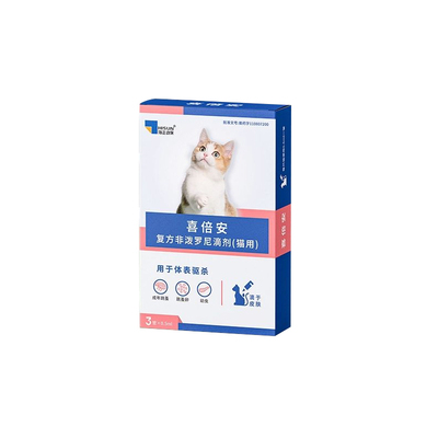 喜倍安猫体外驱虫滴剂跳蚤蜱