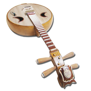 海浪乐器正品粤剧电中阮专业演奏电声中阮乐器厂家直销