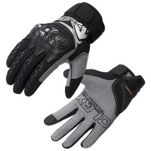 车轮不息摩托车骑行手套机车装备碳纤维防摔手套夏季透气摩托手套