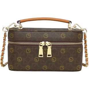 金利来女包2026新款时尚百搭手提包高级感通勤包老花单肩斜挎包潮