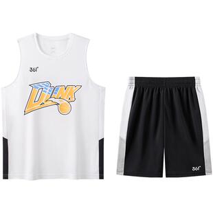 361童装男童篮球服套装夏季新款速干儿童运动服套装透气背心短裤