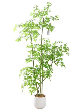 仿真绿植南天竹高端轻奢造景假树