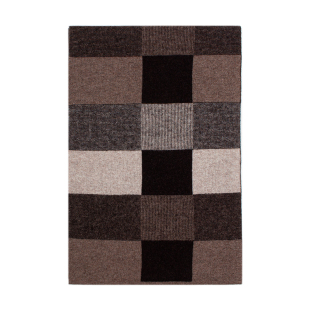 上海故事秋冬新款绵羊毛针织围巾加厚柔软男士围脖礼盒送长辈礼物