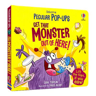 怪物3D立体书英文原版