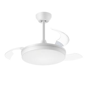 公牛餐厅专用风扇灯卧室客厅隐形2025年新款吊扇灯家用一体电扇灯