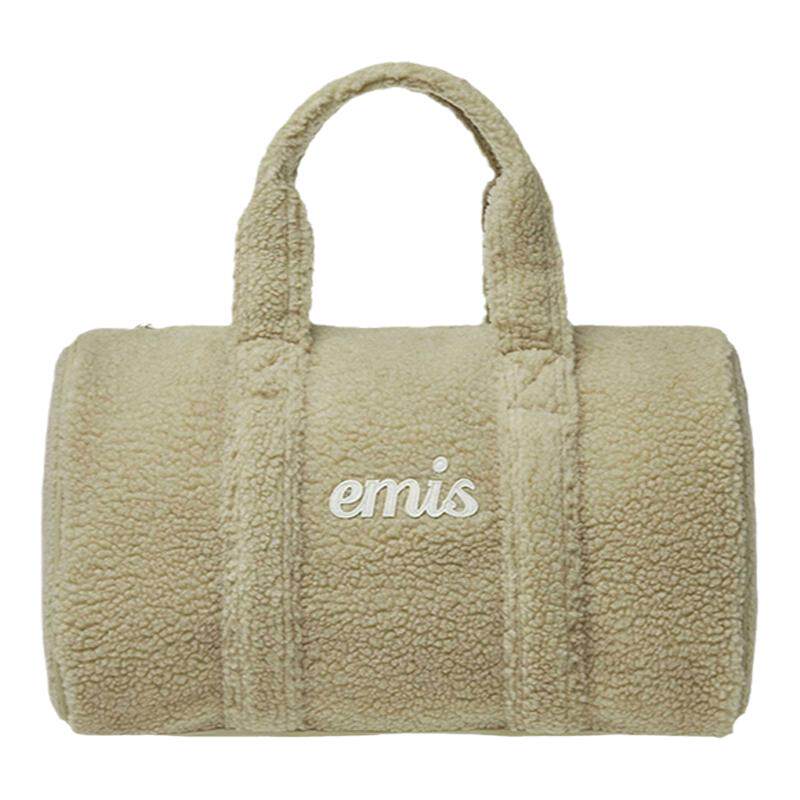emis圆筒包羊羔毛大容量