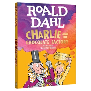 现货 英文原版 查理与巧克力工厂  Charlie and the Chocolate Factory(多种封面随机发货) 儿童课外读物动作冒险小说儿童文学书籍