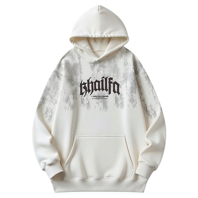 加绒加厚保暖卫衣时尚潮流设计