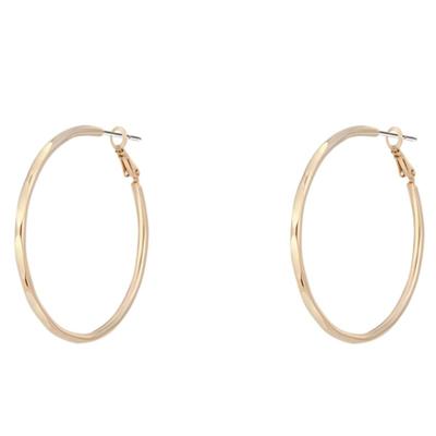 AJIDOU阿吉豆耳环大圆环素圈耳圈