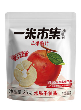 25g苹果干苹果脆片零食