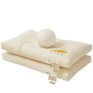 恒源祥A类全棉枕芯一对家用成人大豆护颈椎学生宿舍单只装枕头芯