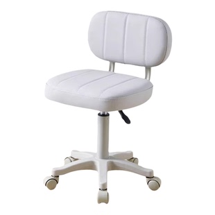 家用简约可升降椅大工凳美发理发椅久坐不累带靠背舒适滑轮旋转椅