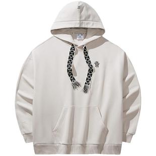 【樊振东同款】安踏凯里·欧文系列丨美式加绒卫衣男女172541702N