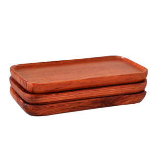 艺心堂品茗杯闻香杯杯托整套功夫茶具茶杯套装组原木花梨黑檀