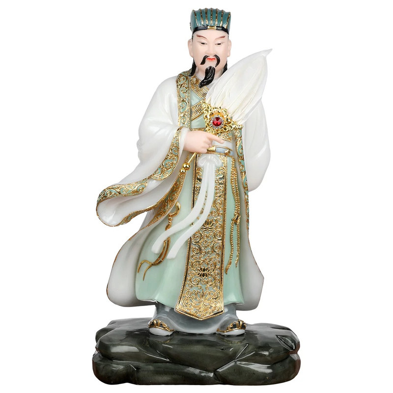 仿汉白玉诸葛八卦阵客厅摆件