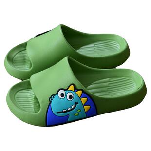 可爱儿童拖鞋男童中大童夏季室内居家居浴室防滑亲子凉拖女童外穿
