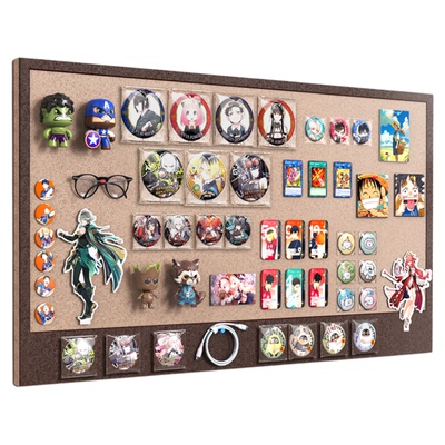 毛毡板墙贴谷子吧唧痛墙展示板