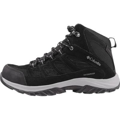 牛皮混合鞋面防水缓震防滑登山鞋