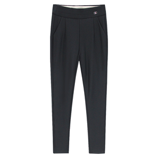 驼绒棉裤女冬季外穿新款加绒加厚直筒休闲裤高腰特厚羊毛保暖裤子