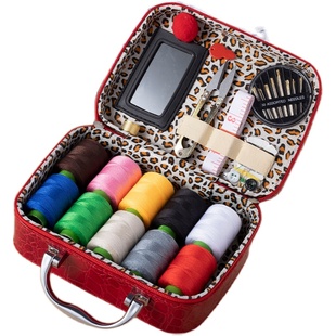 针线盒结婚嫁妆陪嫁针线套装家用针线包工具缝纫用品高档收纳盒