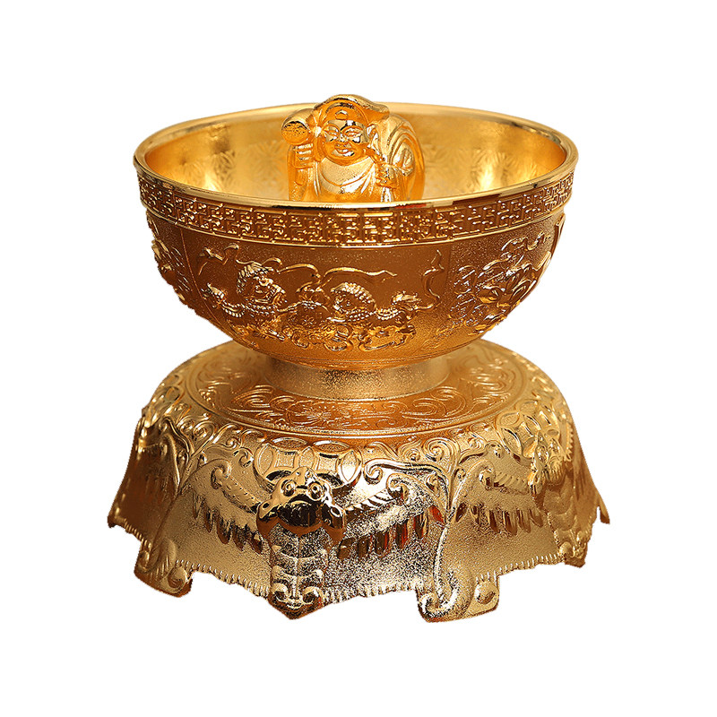 原装正品李居明九运吉祥物[大黑天聚宝盆]九运摆件家居办公摆设