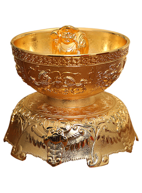 原装正品李居明九运吉祥物[大黑天聚宝盆]九运摆件家居办公摆设