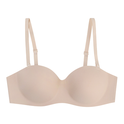 馨帮帮Bra简约光面无痕薄款内衣