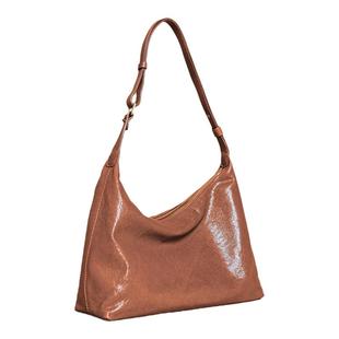 张小婉同款食草堂hobo包包头层植鞣皮腋下包小众松弛感单肩斜跨包