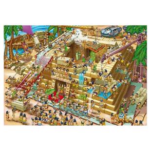 现货包邮 D-Toys罗马尼亚进口益智拼图61218CC03埃及金字塔1000片