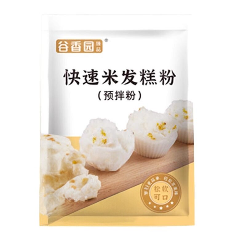 谷香园快速米发糕专用粉500g包装