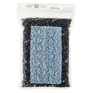 力创华成糖纳黑豆3kg刨冰蜜豆冰粥配料即食双皮奶面包食品馅料